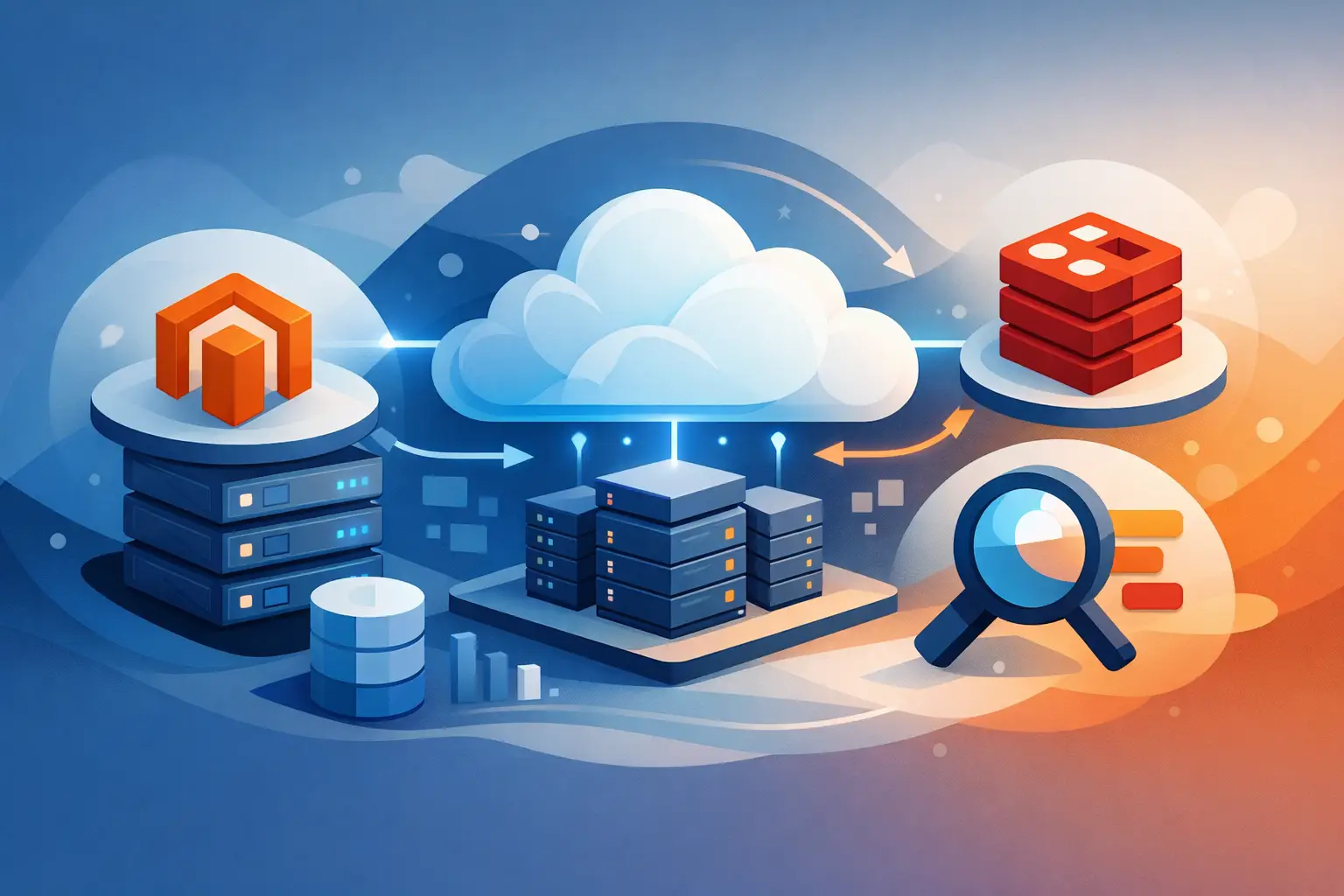 Magento Hosting with Redis and Elasticsearch